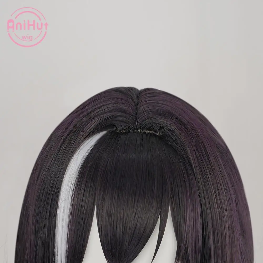 Anihutpeluca kyaru Princess Connect! Re:Dive Cosplay, pelo sinttico morado oscuro resistente al calor Princess Connect Kyaru 
Anihutpeluca kyaru Princess Connect! Re:Dive Cosplay, pelo sinttico morado oscuro resistente al calor Princess Connect Kyaru