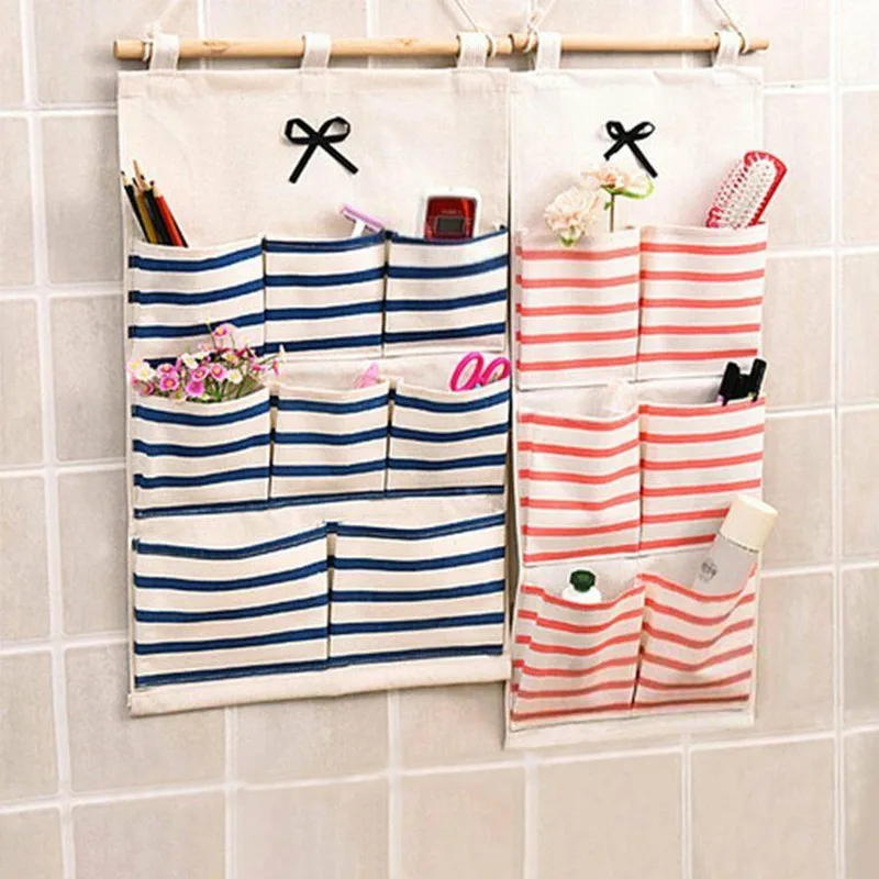 7/8 Storage Pockets Wall Door Hanging Organizer Home Bathroom Cotton Linen Sundries Folding Underwear Socks Toys Key Sorting Bag
7/8 Storage Pockets Wall Door Hanging Organizer Home Bathroom Cotton Linen Sundries Folding Underwear Socks Toys Key Sorting Bag