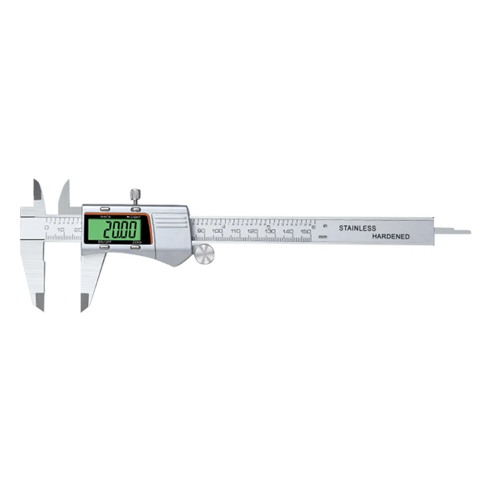 Digital Caliper Micrometer 6 inch 150mm High Precision Electronic Vernier Caliper Ruler Depth Measuring Tools with Backlight
Digital Caliper Micrometer 6 inch 150mm High Precision Electronic Vernier Caliper Ruler Depth Measuring Tools with Backlight