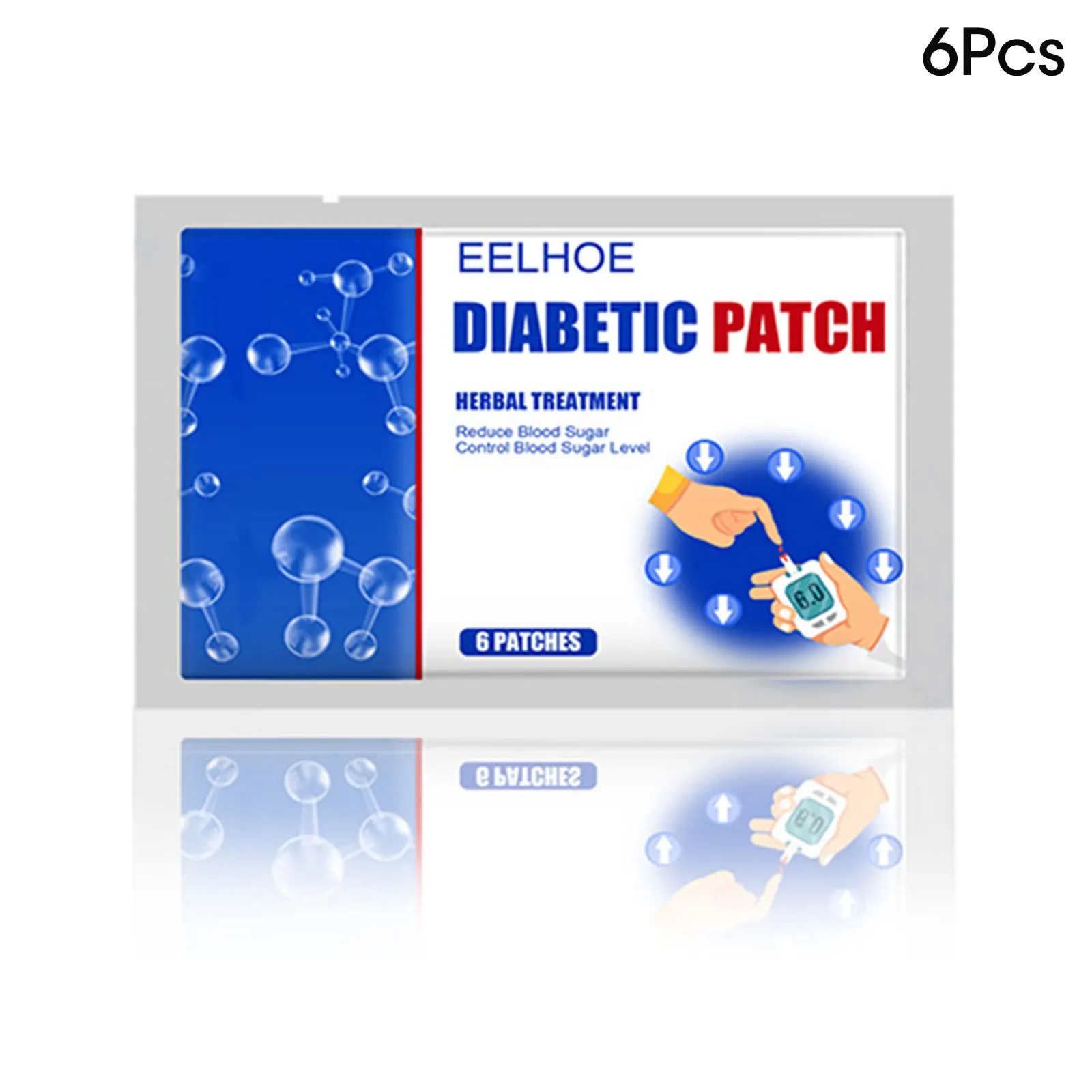 6Pcs Diabetic Patch Chinese Herbal Stabilizes Blood Sugar Level Lower Blood Glucose Sugar Balance Medical Plaster
6Pcs Diabetic Patch Chinese Herbal Stabilizes Blood Sugar Level Lower Blood Glucose Sugar Balance Medical Plaster
