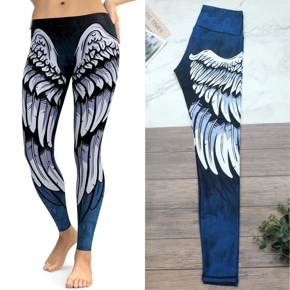 Женские Штаны Для Йоги Angel Wings, спортивные штаны, леггинсы для фитнеса и тренировок
Женские Штаны Для Йоги Angel Wings, спортивные штаны, леггинсы для фитнеса и тренировок