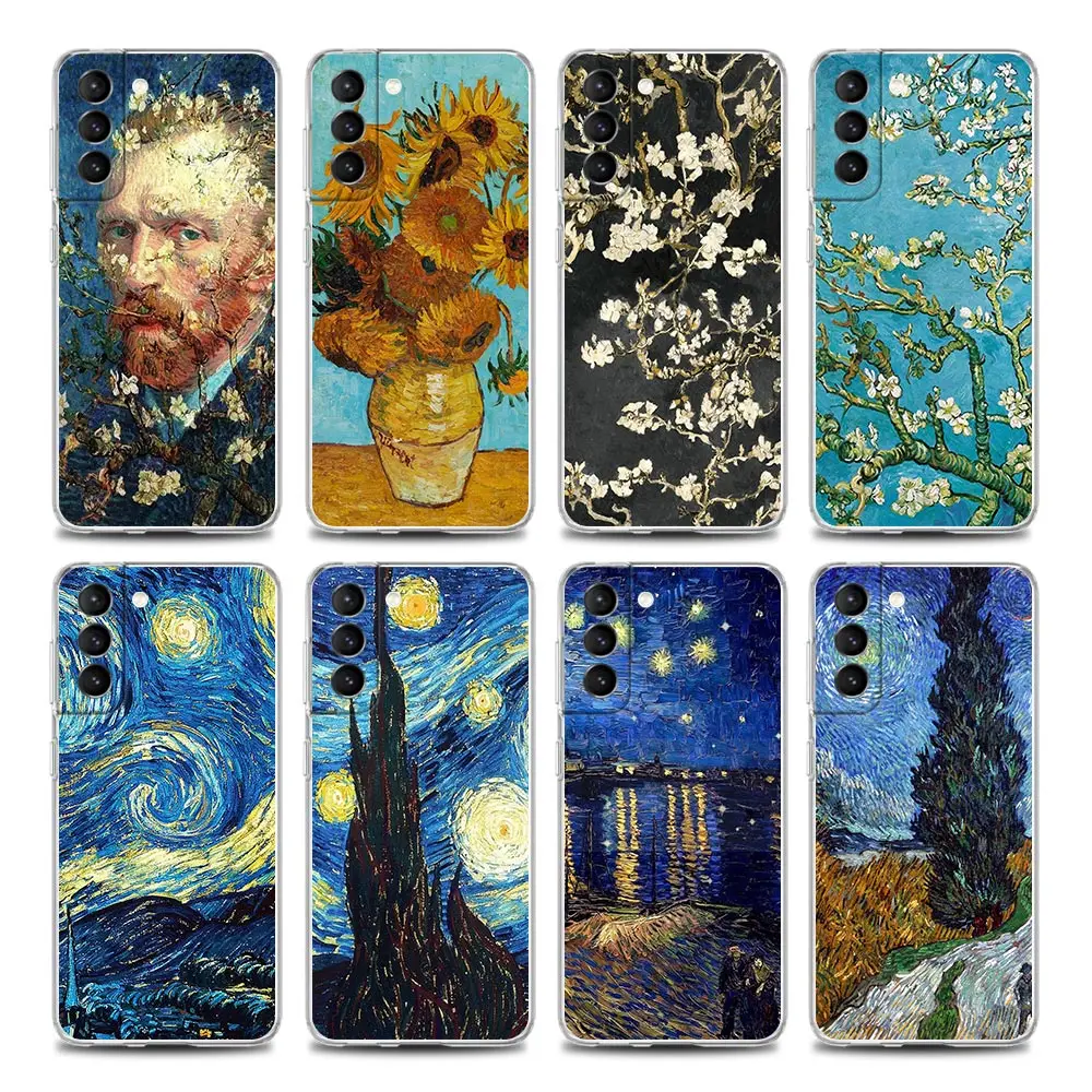 Van Gogh Painting Clear Phone Case for Samsung S9 S10 4G S10e Plus S20 S21 Plus Ultra FE 5G M51 M31 S M21 Soft Silicon
Van Gogh Painting Clear Phone Case for Samsung S9 S10 4G S10e Plus S20 S21 Plus Ultra FE 5G M51 M31 S M21 Soft Silicon