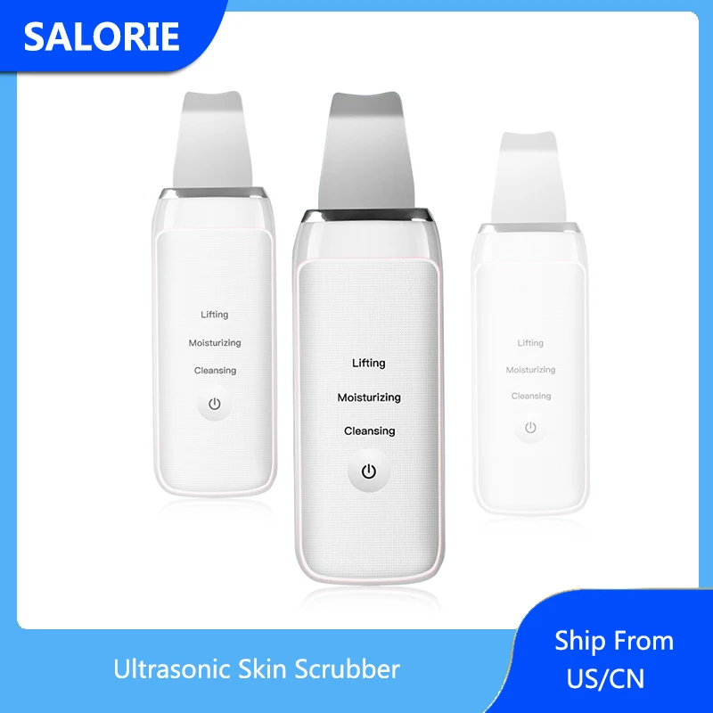 SALORIE Ultrasonic Skin Scrubber Cleaner Ion Acne Blackhead Remover Peeling Shovel Cleaner Peeling Facial Massager
SALORIE Ultrasonic Skin Scrubber Cleaner Ion Acne Blackhead Remover Peeling Shovel Cleaner Peeling Facial Massager