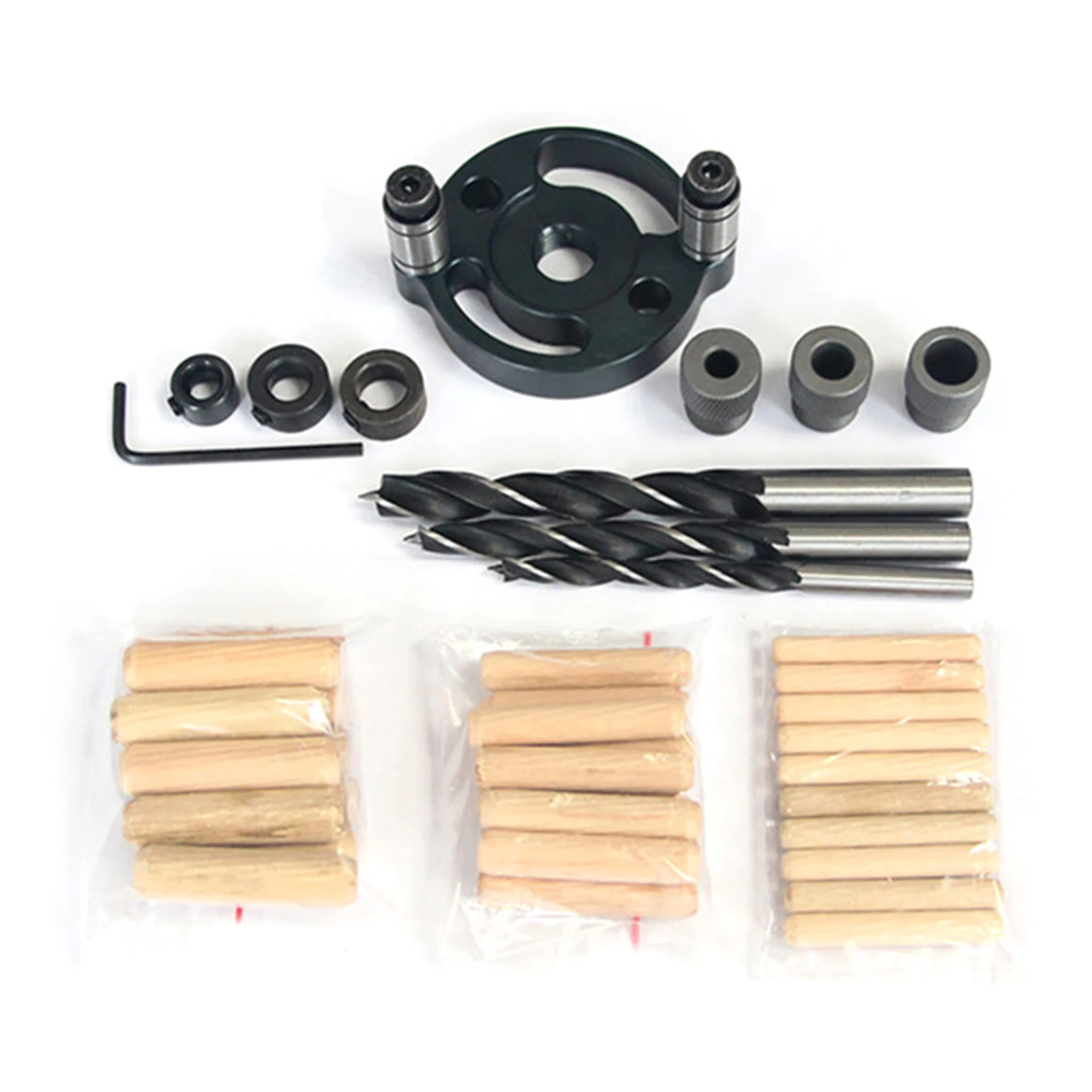 Hole Locator Kit Hole Positioner with 6/8/10mm Drill Sleeve Set Woodworking Jig Kit Wood Pocket Hole Drilling Woodworking Guide
Hole Locator Kit Hole Positioner with 6/8/10mm Drill Sleeve Set Woodworking Jig Kit Wood Pocket Hole Drilling Woodworking Guide