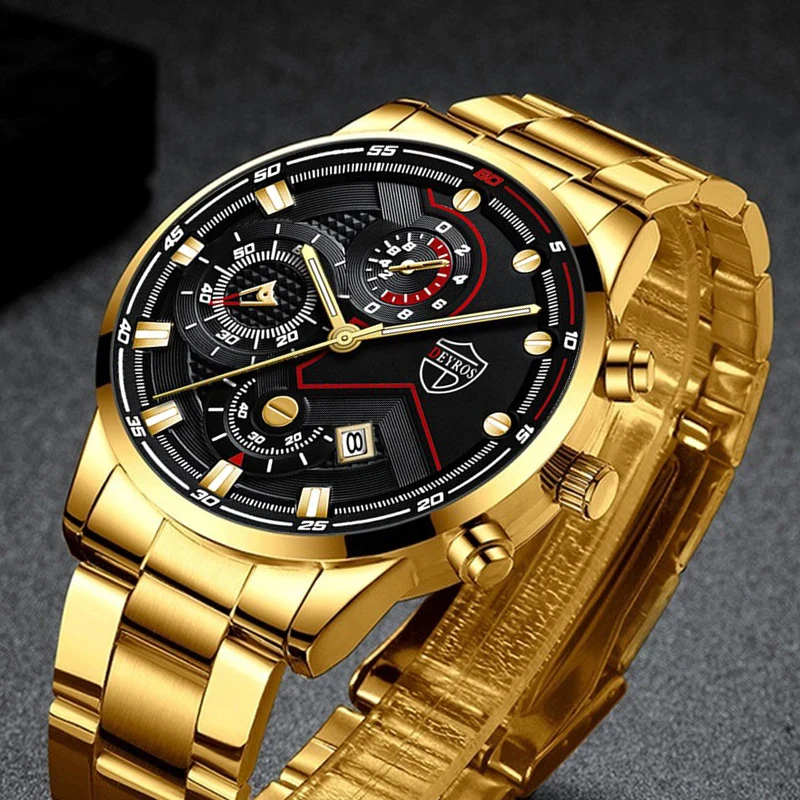reloj hombre Fashion Mens Sports Watches Luxury Men Business Stainless Steel Quartz Wrist Watch Luminous Clock relogio masculino
reloj hombre Fashion Mens Sports Watches Luxury Men Business Stainless Steel Quartz Wrist Watch Luminous Clock relogio masculino