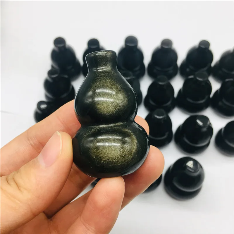 Ice soul natural obsidian gourd decorations obsidian gourd play with bright and clever household gifts in kind 1pc
Ice soul natural obsidian gourd decorations obsidian gourd play with bright and clever household gifts in kind 1pc