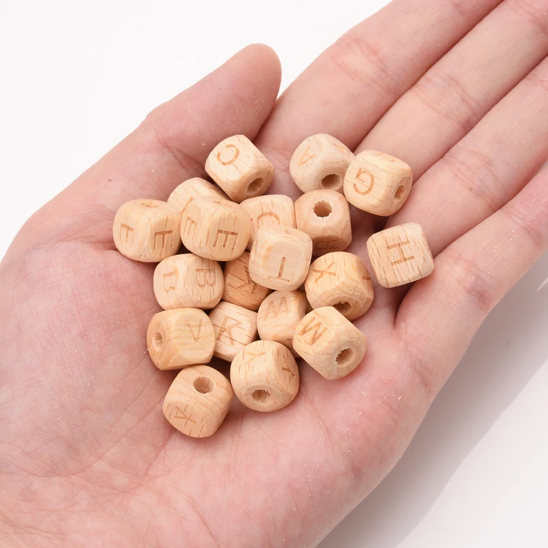 100Pcs 10mm Natural Wooden Letter Beads Mixed Square Alphabet Spacer Beads For DIY Jewelry Making Handmade Bracelet Accessories
100Pcs 10mm Natural Wooden Letter Beads Mixed Square Alphabet Spacer Beads For DIY Jewelry Making Handmade Bracelet Accessories