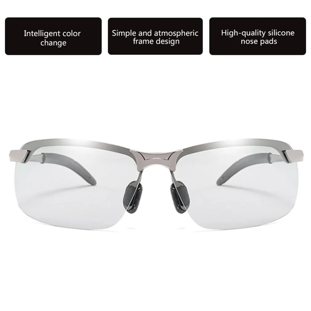 Classic Driving Photochromic Sunglasses Men Polarized Chameleon Discoloration Sun Glasses For Men Anti-Glare Goggles 2020
Classic Driving Photochromic Sunglasses Men Polarized Chameleon Discoloration Sun Glasses For Men Anti-Glare Goggles 2020