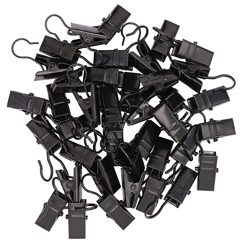 U2JC 100pcs Curtain Clips Hooks Stainless Steel Shower Drapery Clip for Hanging Drapes Christmas Party Lights Hanger Wire Holder 
U2JC 100pcs Curtain Clips Hooks Stainless Steel Shower Drapery Clip for Hanging Drapes Christmas Party Lights Hanger Wire Holder