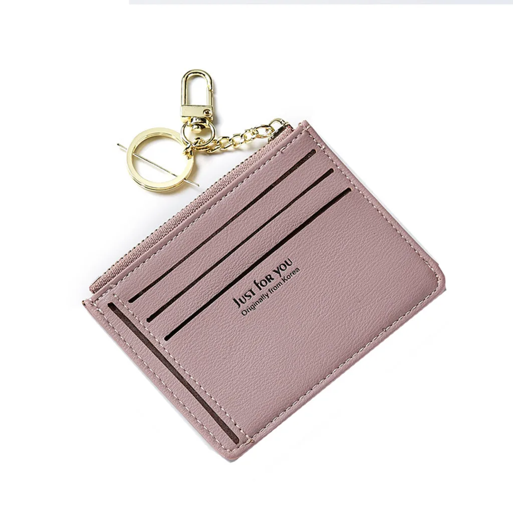 New Ladies Short Simple Fashion Mini Coin Purse mini credit card wallet purse holders Men Wallet Thin Small # | Багаж и сумки