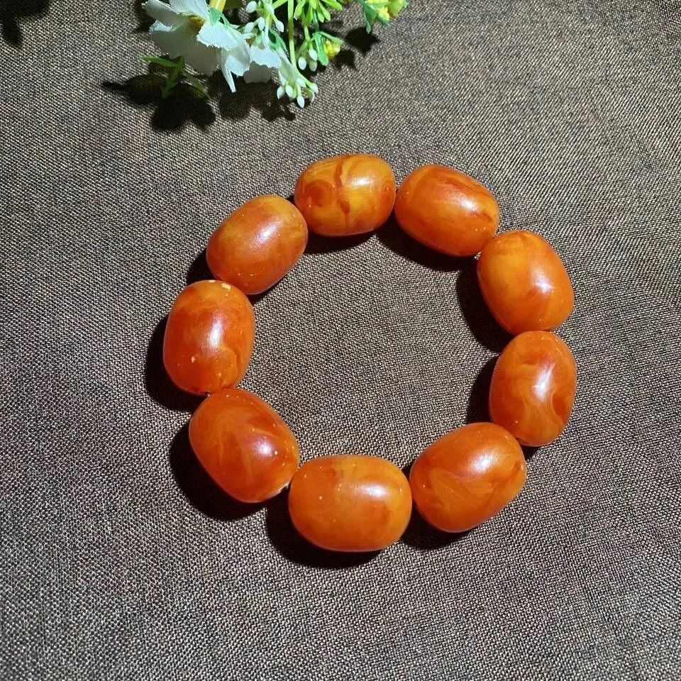 Wholesale Dark Yellow Ore Bright Natural Stone Bracelets Lucky for Women Men Single Lap Bucket Beads Hand String Simple Jewelry
Wholesale Dark Yellow Ore Bright Natural Stone Bracelets Lucky for Women Men Single Lap Bucket Beads Hand String Simple Jewelry