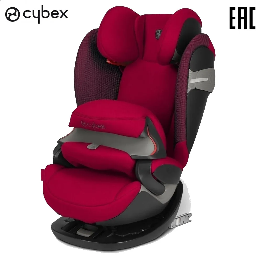 Детское автокресло Cybex Pallas S Fix Ferrari Гр 1/2/3 9 36 кг с месяцев до 12 лет|Детское