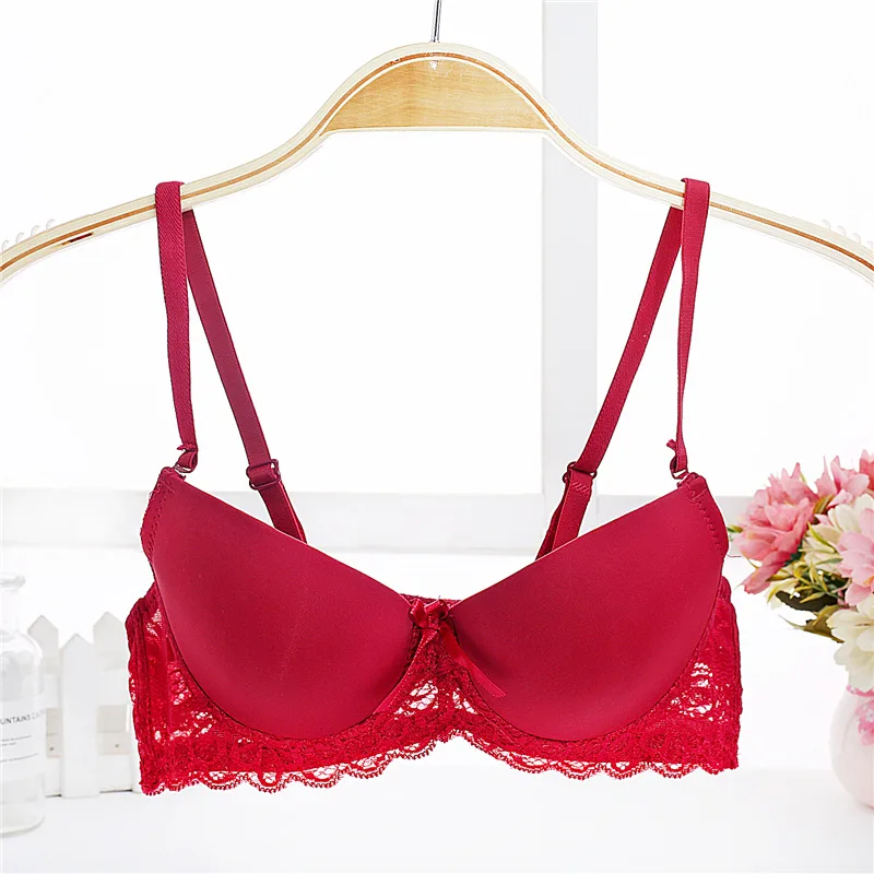 Deep V Sexy Brassiere for Small Chest 70 75 80 Thin Cup Deep U Lace Bra Women Underwired Little Cotton Small Breast Push Up Bra
Deep V Sexy Brassiere for Small Chest 70 75 80 Thin Cup Deep U Lace Bra Women Underwired Little Cotton Small Breast Push Up Bra