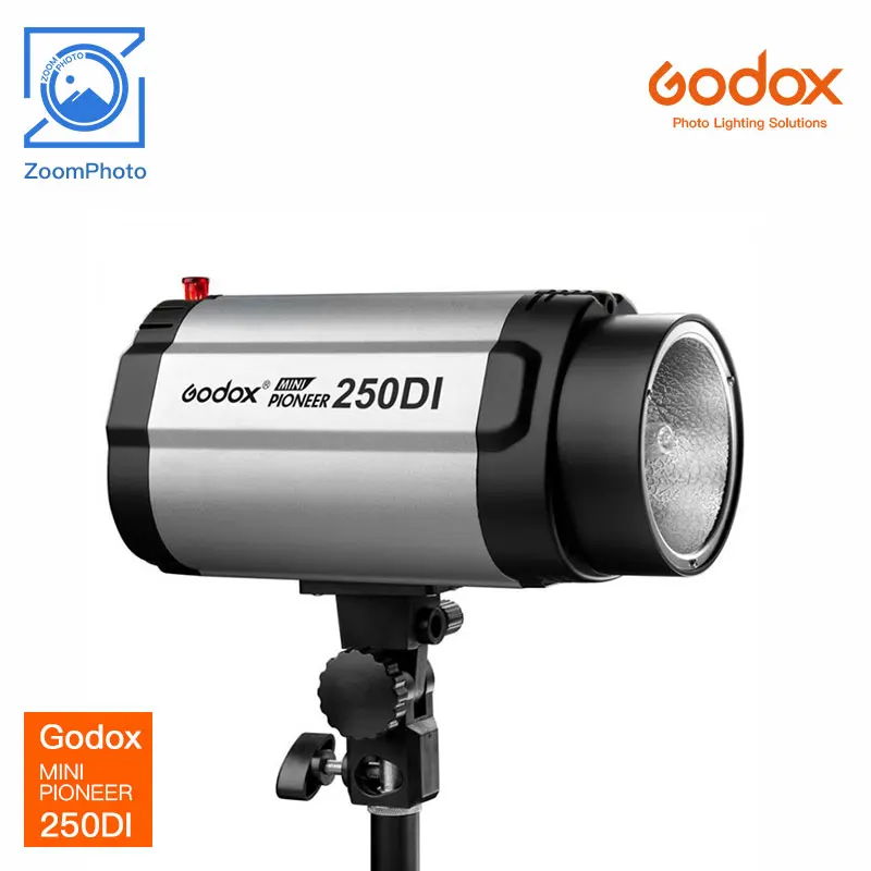 

Godox MINI PIONEER 250DI 110V 220V Studio Flash Monolight Flash Strobe With Lamp Head For DSLR Cameras