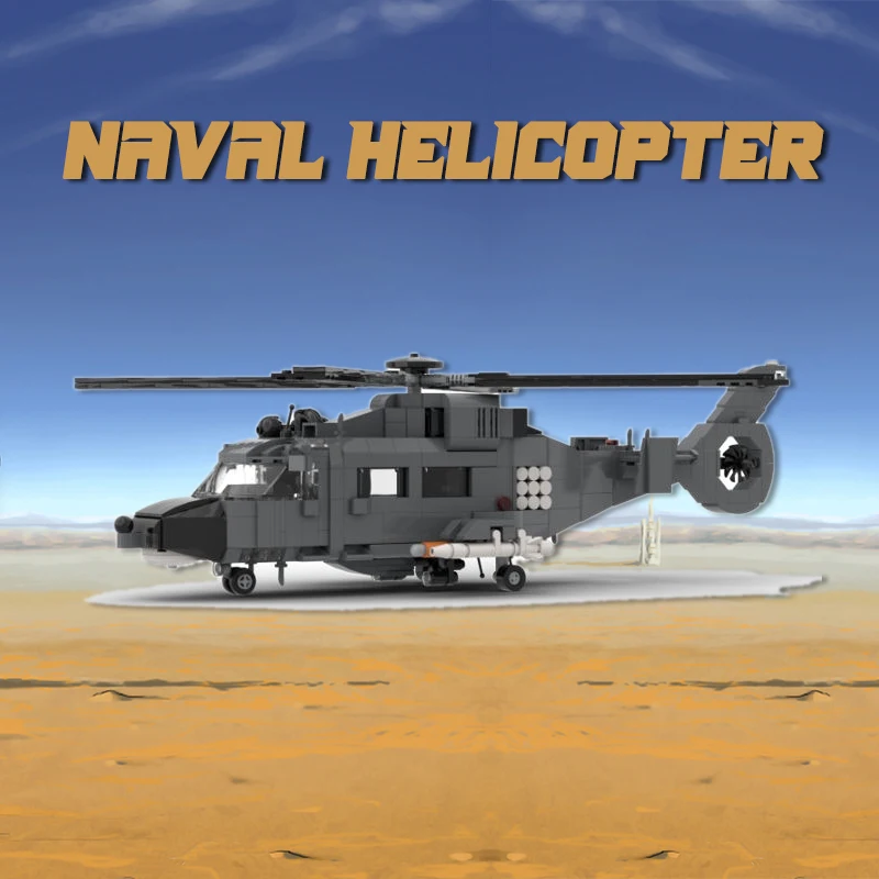 MOC Building Blocks Naval Helicopter Model Plane Educational Toys Children Gift Bricks DIY Assembly Construction
MOC Building Blocks Naval Helicopter Model Plane Educational Toys Children Gift Bricks DIY Assembly Construction