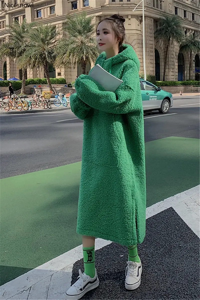 Maternity Wears Autumn Fashion New Korean Plus Velvet Thick Coat Winter Sweatshirt Loose Pregnant Women Dress Hooded Warm f2707
Maternity Wears Autumn Fashion New Korean Plus Velvet Thick Coat Winter Sweatshirt Loose Pregnant Women Dress Hooded Warm f2707