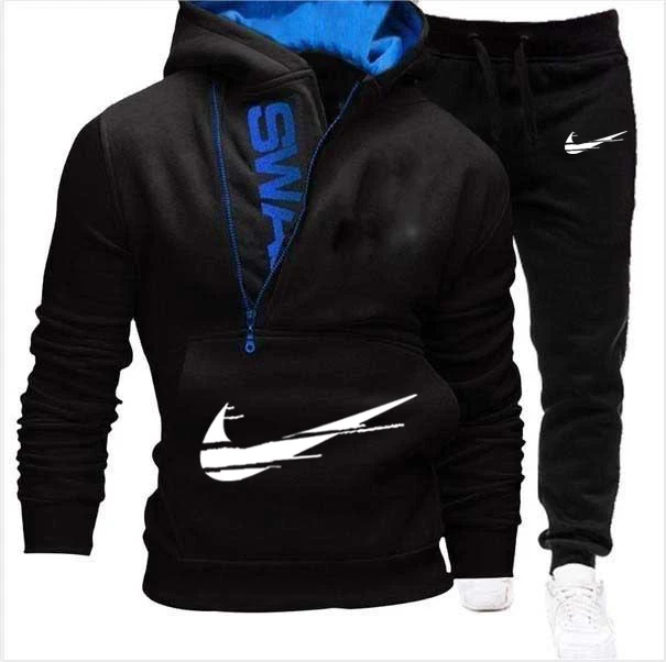 Tracksuit Men 2 Pieces Set Sweatshirt + Sweatpants IКNIKEС Sportswear Zipper Hoodies Casual Mens Clothing Ropa Hombre Size S-3XL
Tracksuit Men 2 Pieces Set Sweatshirt + Sweatpants IКNIKEС Sportswear Zipper Hoodies Casual Mens Clothing Ropa Hombre Size S-3XL