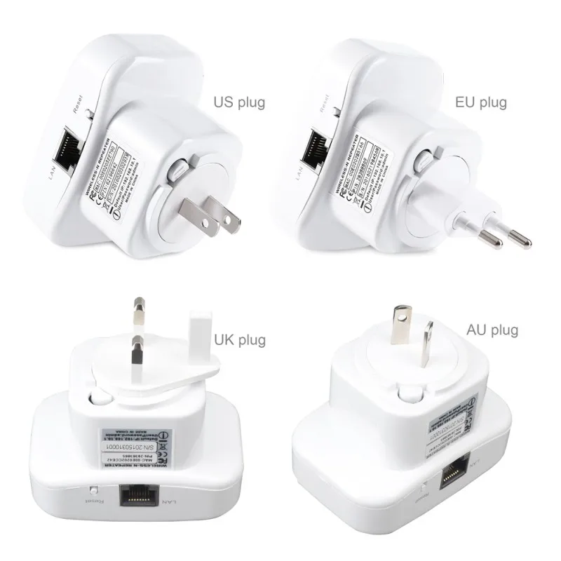 Wireless Wifi Repeater Range Extender Router Wi-Fi Signal Amplifier 300M WiFi Booster 2.4G Wi Fi Ultraboost Access Points
Wireless Wifi Repeater Range Extender Router Wi-Fi Signal Amplifier 300M WiFi Booster 2.4G Wi Fi Ultraboost Access Points