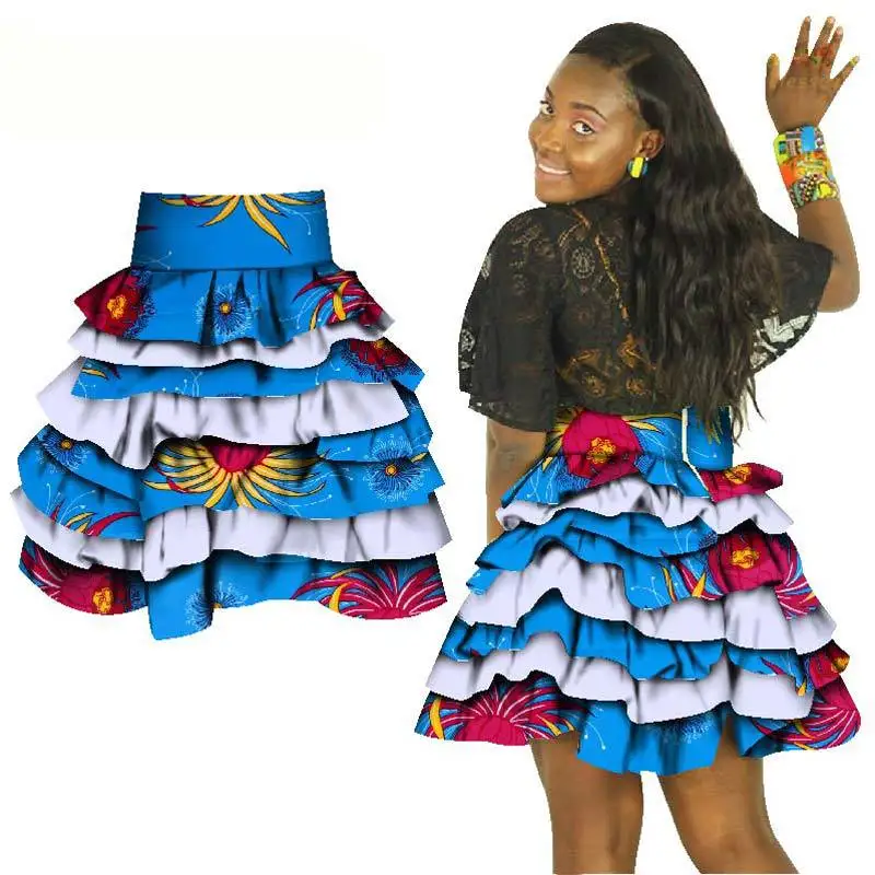 African Women Clothes Ankara Skirt Fashion Print Traditional Clothies Dashiki | Тематическая одежда и униформа