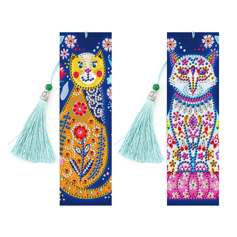 5D Special Shaped Diamond Painting Leather Bookmark Diamond Embroidery Craft Tassel Book Mark Gift
5D Special Shaped Diamond Painting Leather Bookmark Diamond Embroidery Craft Tassel Book Mark Gift
