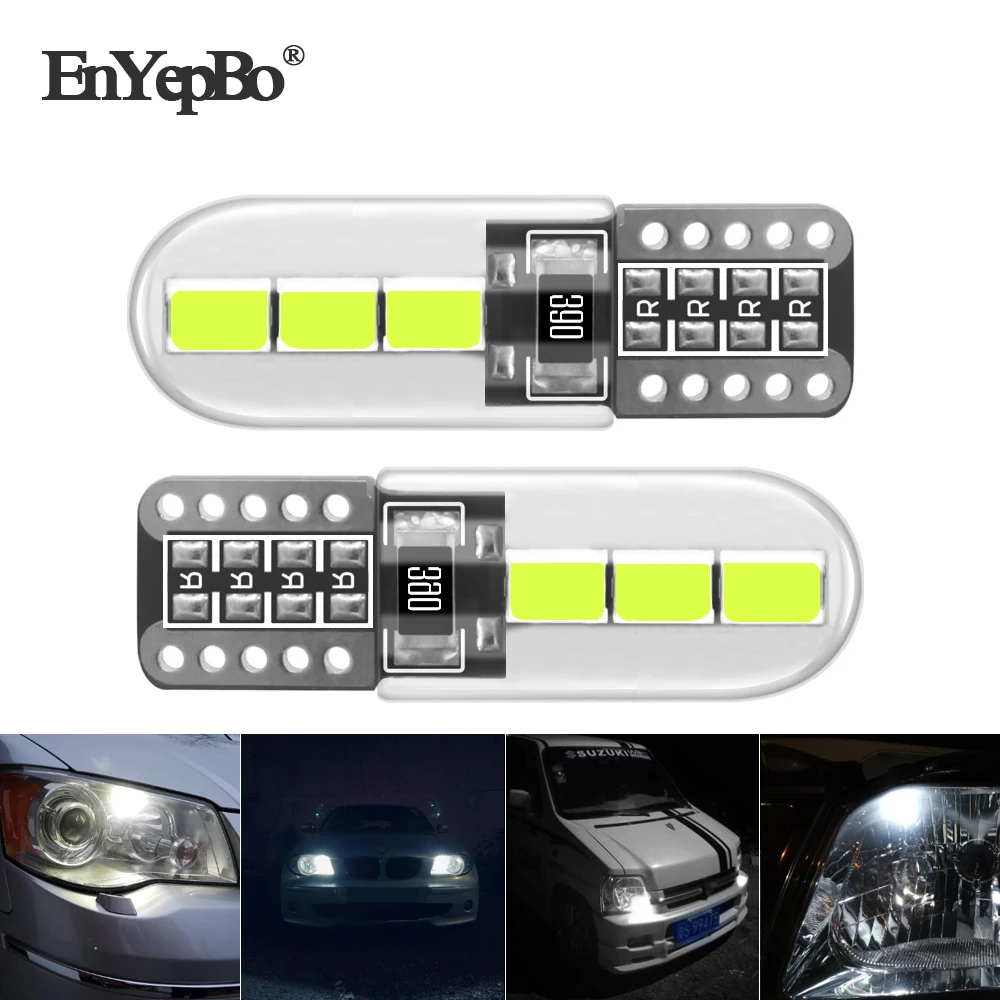 2 шт. T10 лампа W5W боковые парковочные огни 12В для Suzuki Auto Свифт Vitara SX4 Kizashi Wagon Jimny Canbus