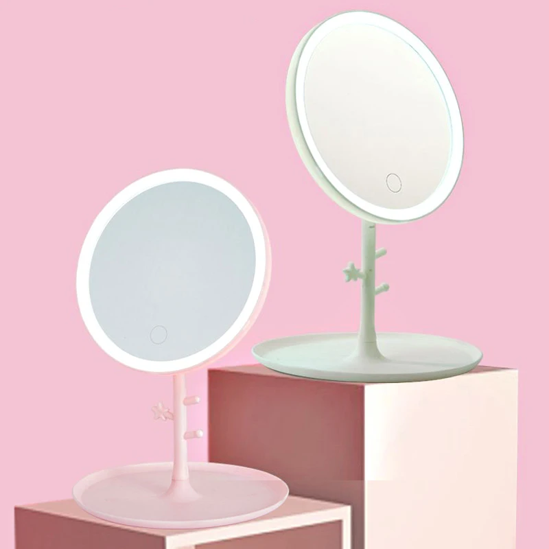 Dimming Makeup Vanity Mirror With Lights Adjustable 3 Light Color Changeable Usb Rechargeable Led Makeup Mirror With Lamp
Dimming Makeup Vanity Mirror With Lights Adjustable 3 Light Color Changeable Usb Rechargeable Led Makeup Mirror With Lamp