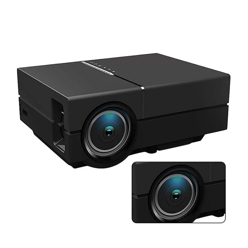 Projector YG450 1000 Lumens 1080P Household Parent-Child Portable Projector Home Office Mini LED TV
Projector YG450 1000 Lumens 1080P Household Parent-Child Portable Projector Home Office Mini LED TV