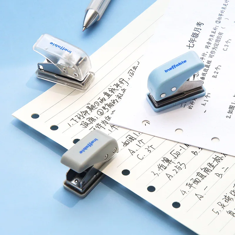 Mini Single Hole Punch Ring Hole Card Punch Can Be Punched Plastic Film Photo Card Paper Leather Fabric Plastic Sheet Stationery
Mini Single Hole Punch Ring Hole Card Punch Can Be Punched Plastic Film Photo Card Paper Leather Fabric Plastic Sheet Stationery