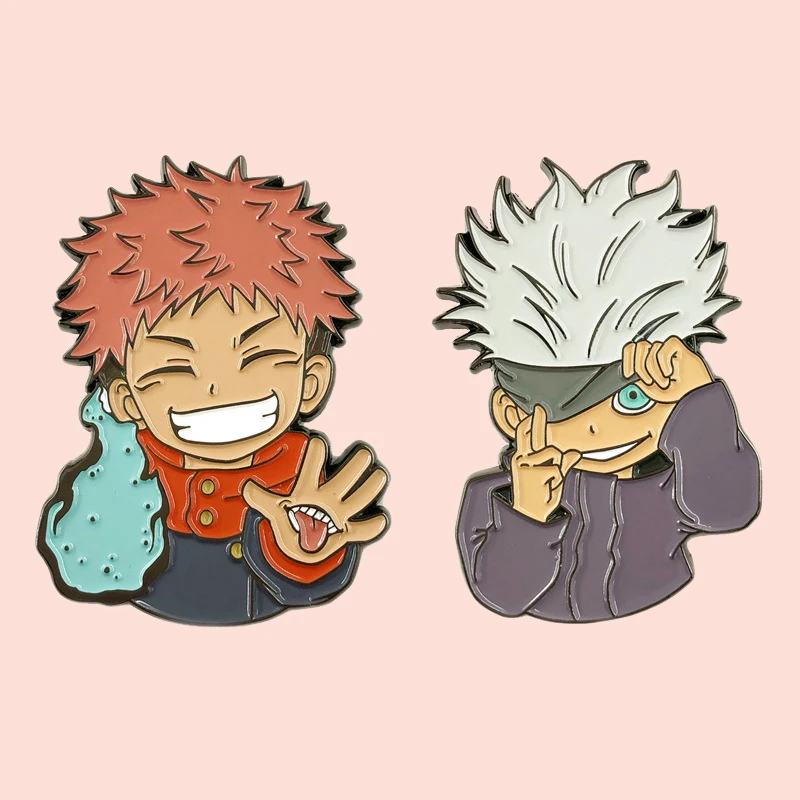 ZF2864 Jujutsu Kaisen Cool Boy Personality Metal Enamel Badge Buttons Brooch Anime Denim Shirt Lapel Pins Clothing Accessories
ZF2864 Jujutsu Kaisen Cool Boy Personality Metal Enamel Badge Buttons Brooch Anime Denim Shirt Lapel Pins Clothing Accessories