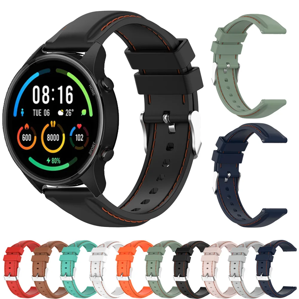 22mm Silicone Watchbands For Xiaomi Mi Watch Strap Quick Release Sport Replacement Bracelet Wristband Mi Watch Color Correa
22mm Silicone Watchbands For Xiaomi Mi Watch Strap Quick Release Sport Replacement Bracelet Wristband Mi Watch Color Correa