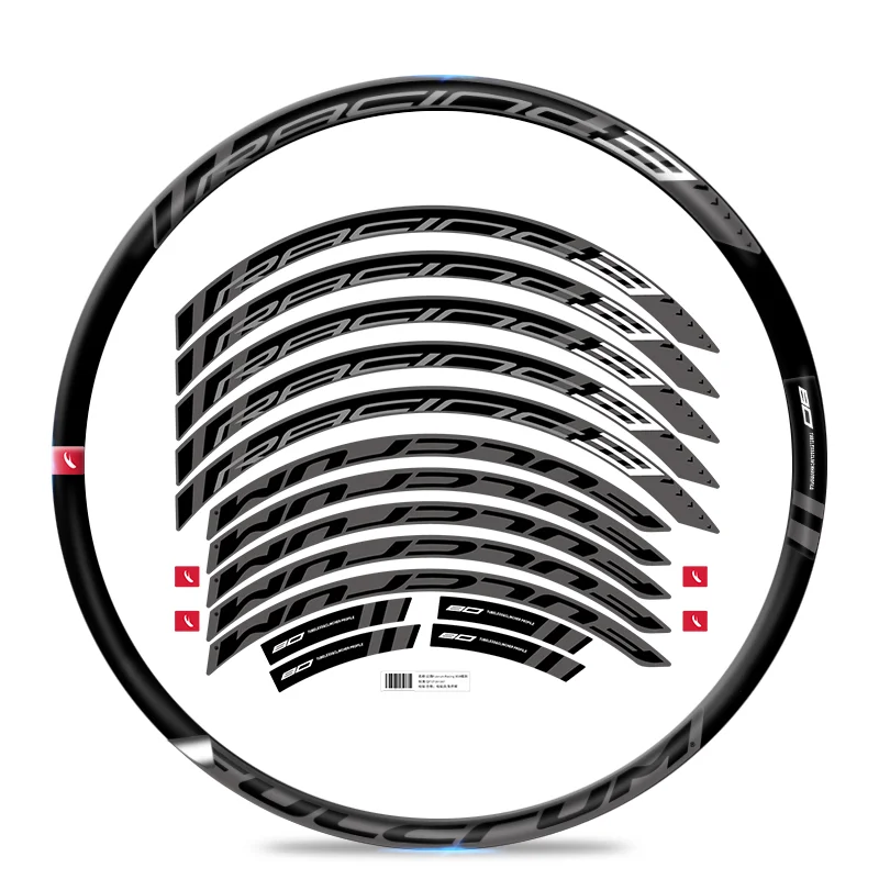 Racing-3DB road bike climbing wheel set sticker rim height 25.5mm bicycle rim decals racing 3DB
Racing-3DB road bike climbing wheel set sticker rim height 25.5mm bicycle rim decals racing 3DB