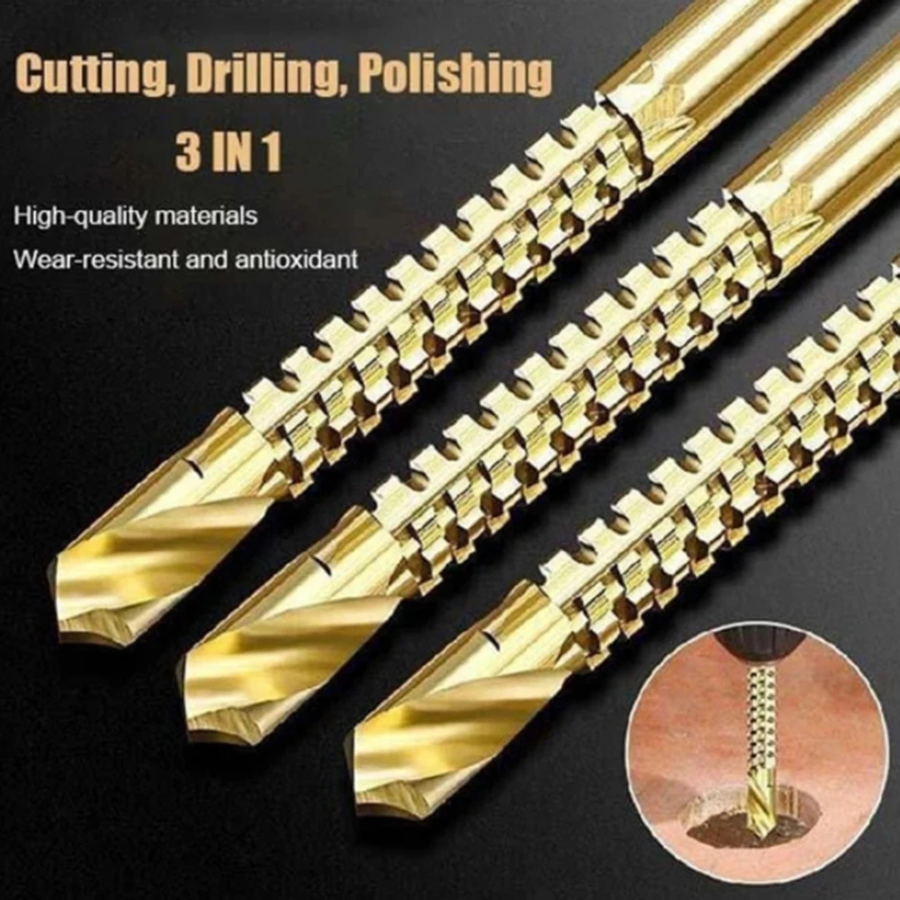 6Pcs/set Cobalt Drill Bit Spiral Screw Metric Composite Tap Drill Bit Tap Twist Drill Bit Set Multi-Function Metal Specia
6Pcs/set Cobalt Drill Bit Spiral Screw Metric Composite Tap Drill Bit Tap Twist Drill Bit Set Multi-Function Metal Specia