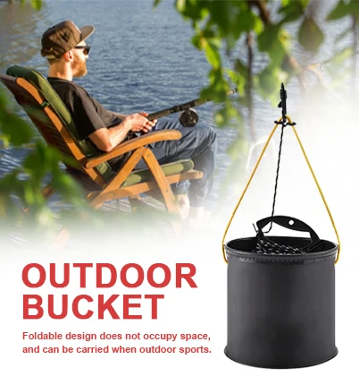 Уличное складное ведро EVA, портативное ведро для кемпинга, пешего туризма, сумки для рыбалки
Уличное складное ведро EVA, портативное ведро для кемпинга, пешего туризма, сумки для рыбалки