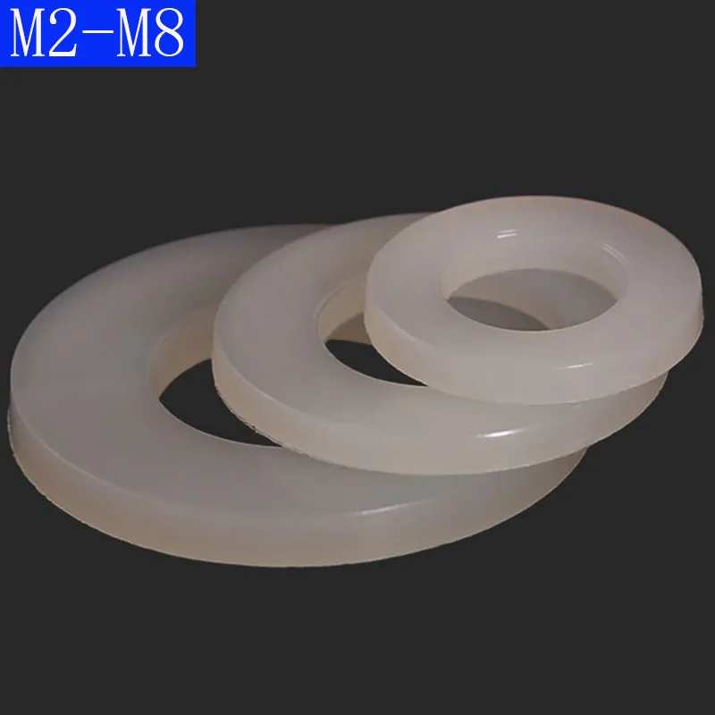 M2 M2.5 M3 M4 M5 M6 M8 White Nylon Penny Washers Fit Bolts Screws Plastic washer DIN 125 NYLON66
M2 M2.5 M3 M4 M5 M6 M8 White Nylon Penny Washers Fit Bolts Screws Plastic washer DIN 125 NYLON66