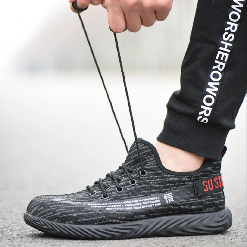 Fashion Lightweight Breathable Men Safety Shoes Steel Toe Work Shoes Non Slip Work Shoes Sneakers Safety Boots Men Steel Toe
Fashion Lightweight Breathable Men Safety Shoes Steel Toe Work Shoes Non Slip Work Shoes Sneakers Safety Boots Men Steel Toe