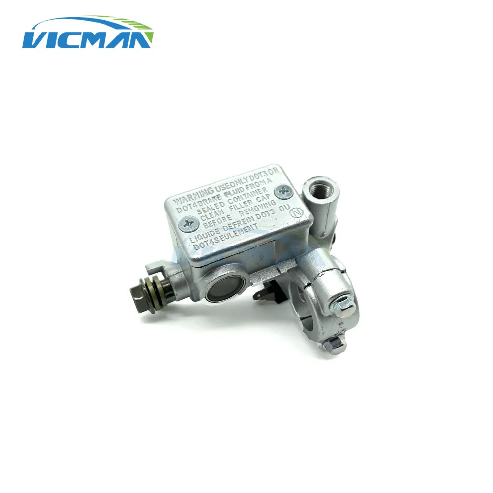 Universal Motorcycle Brake Pump Body Silver Brake Master Cylinder For Kawasaki Ninja Yamaha Honda Fits Most scooters
Universal Motorcycle Brake Pump Body Silver Brake Master Cylinder For Kawasaki Ninja Yamaha Honda Fits Most scooters