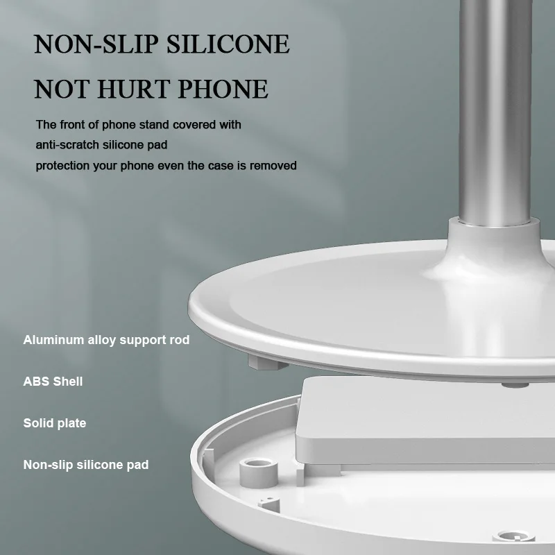 Desk Phone Holder Phone Stand Adjustable Tablet Holder for Ipad Iphone Universal Phone
Desk Phone Holder Phone Stand Adjustable Tablet Holder for Ipad Iphone Universal Phone
