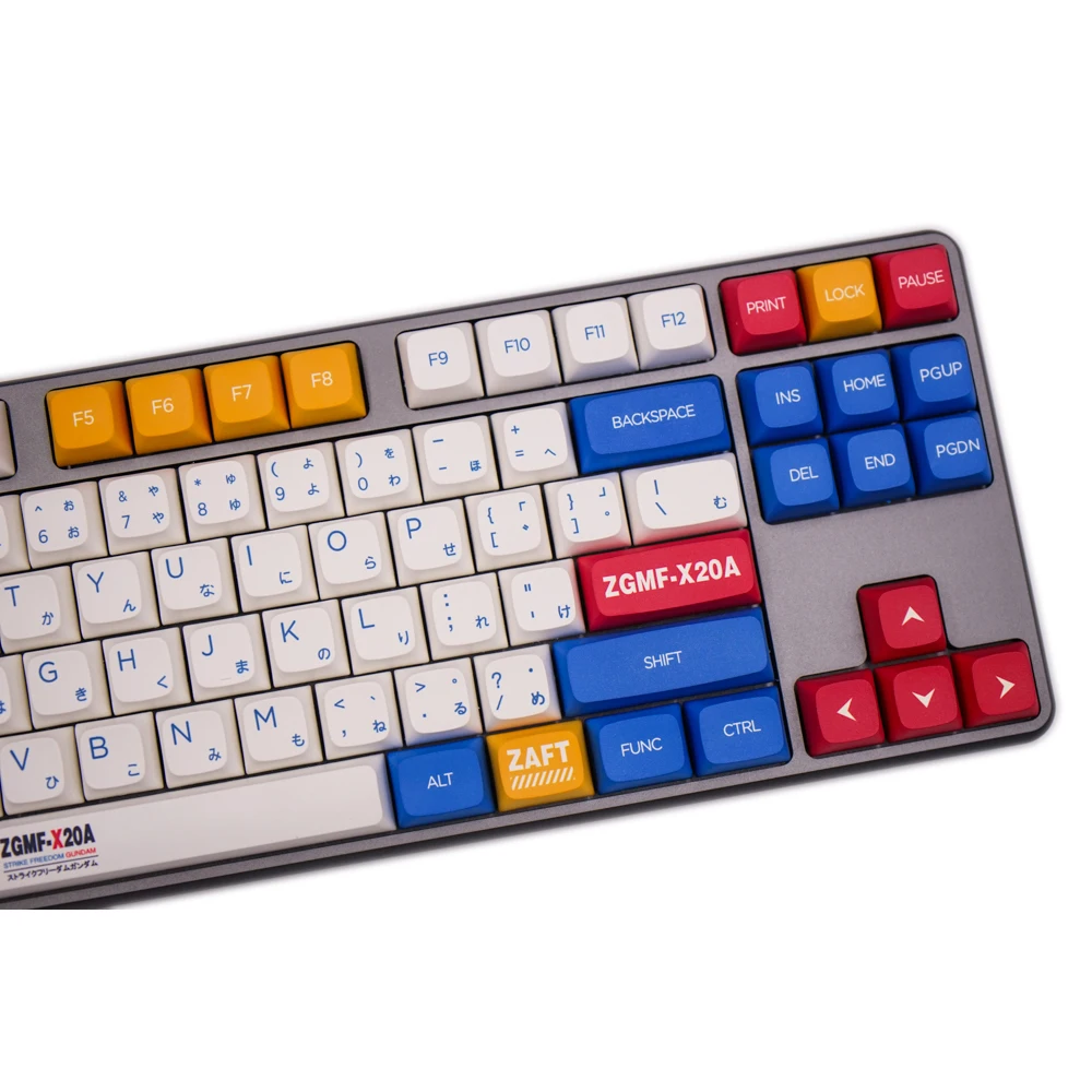 G-MKY Keycap робот Гандам XDA Profile японский колпачок для клавиатуры с эффектом
