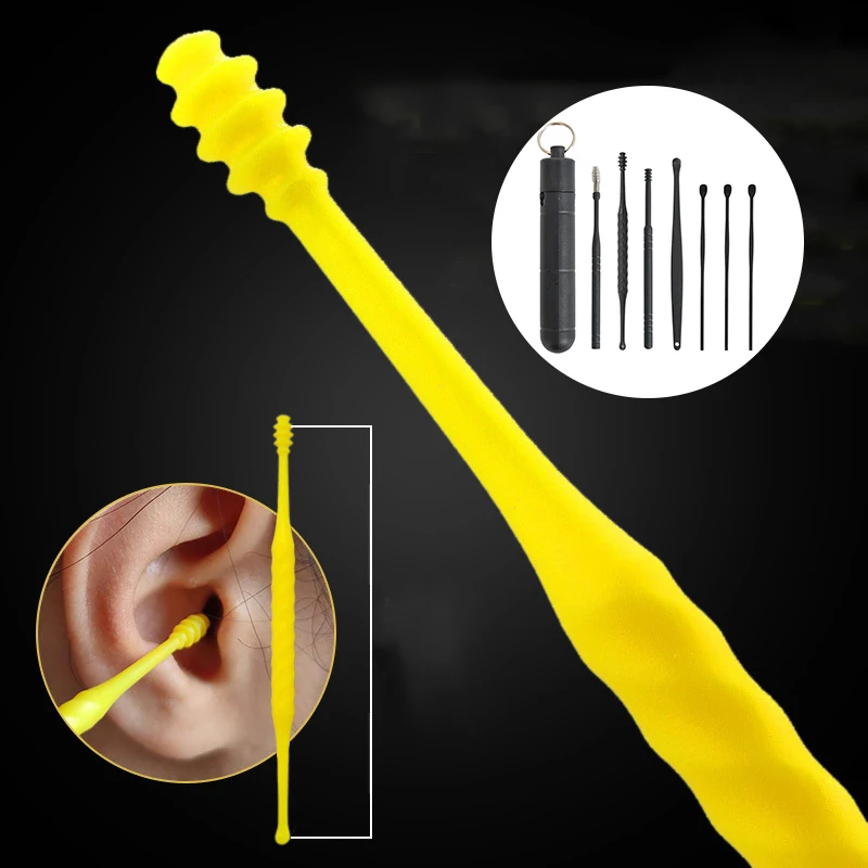 7Pcs Stainless Steel Earpick Ear Cleaner Spoon Ear Care Cleaning Tool Ear Wax Removal Kit Ear Wax Remover Ear Wax Removal Tool
7Pcs Stainless Steel Earpick Ear Cleaner Spoon Ear Care Cleaning Tool Ear Wax Removal Kit Ear Wax Remover Ear Wax Removal Tool