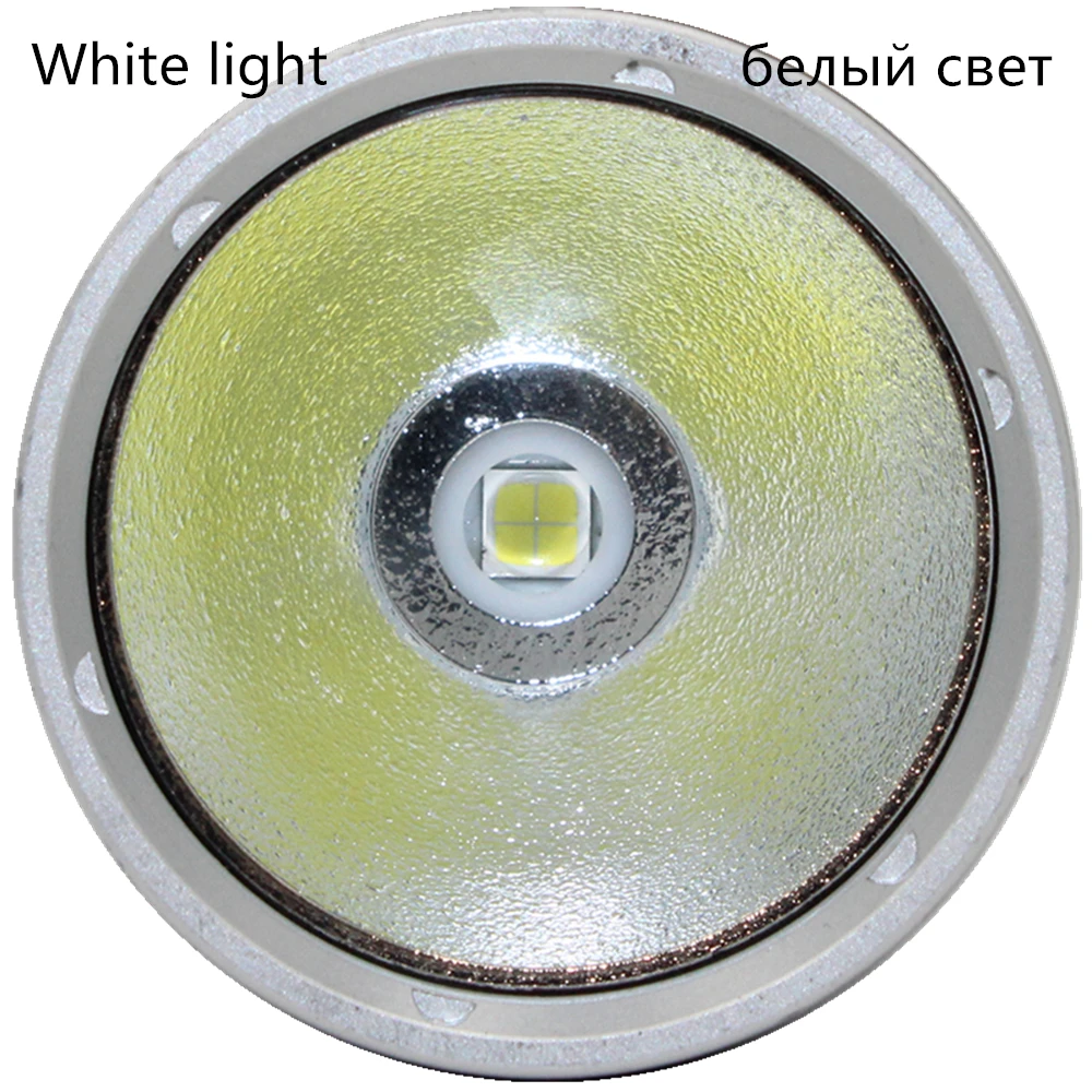 LED Cree XHP70 Yellow/White Light 4000 Lumens Diving Flashlight 26650 Torch Underwater 100M Xhp70.2 Spearfishing Led Diving Lamp
LED Cree XHP70 Yellow/White Light 4000 Lumens Diving Flashlight 26650 Torch Underwater 100M Xhp70.2 Spearfishing Led Diving Lamp