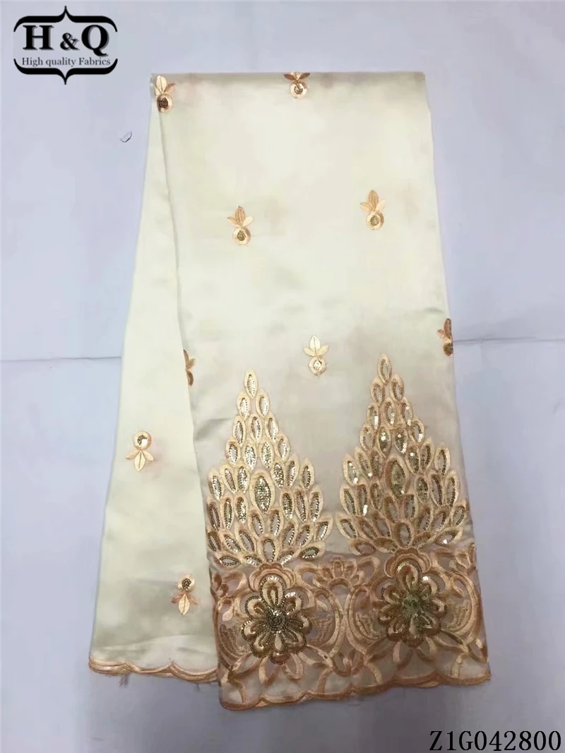 H&Q 5 yards/lot african george satin lace fabric 2021 high quality embroidery french lace rayon/polyester nigerian fabric GL0518
H&Q 5 yards/lot african george satin lace fabric 2021 high quality embroidery french lace rayon/polyester nigerian fabric GL0518