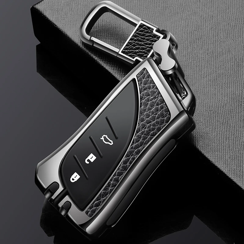 Genuine leather paste zinc alloy car key case cover For Lexus ES300h ES350 ES200 ES260 LS350 LS500h Fob Key 2018 2019 2020
Genuine leather paste zinc alloy car key case cover For Lexus ES300h ES350 ES200 ES260 LS350 LS500h Fob Key 2018 2019 2020