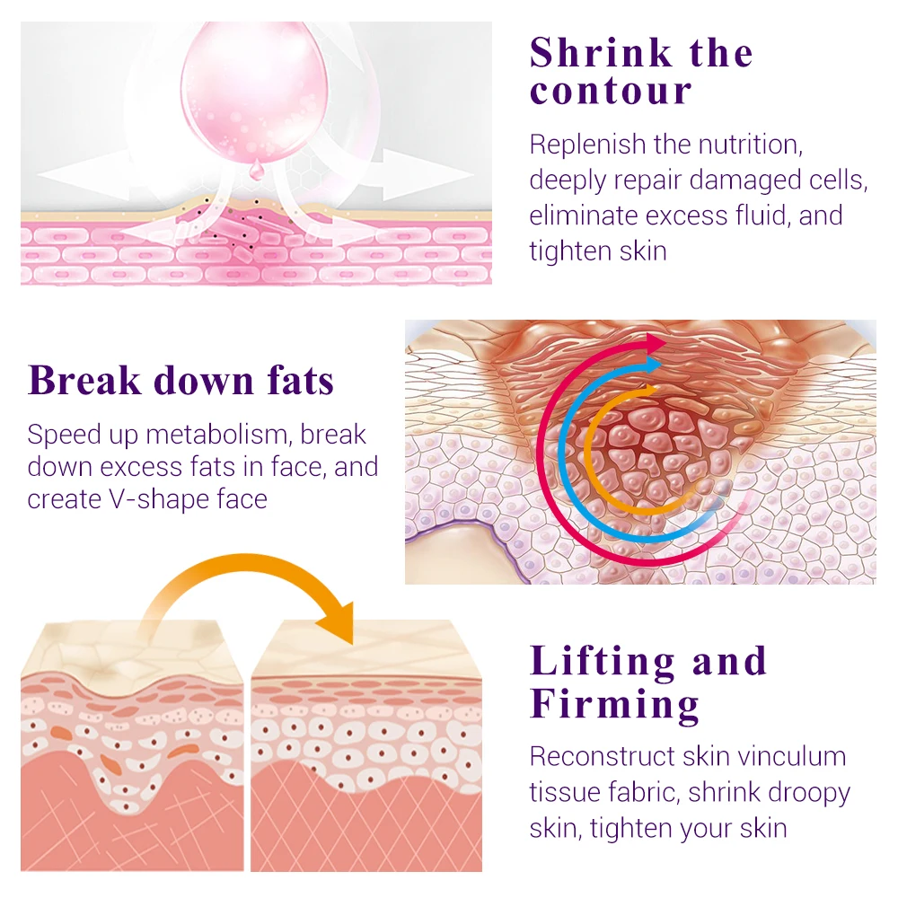 17ML Rapid Firming Lifting Face Essence Oil Massage Anti Wrinkle Anti-aging Powerful V Shape Facial Moisturizing Skin Care
17ML Rapid Firming Lifting Face Essence Oil Massage Anti Wrinkle Anti-aging Powerful V Shape Facial Moisturizing Skin Care