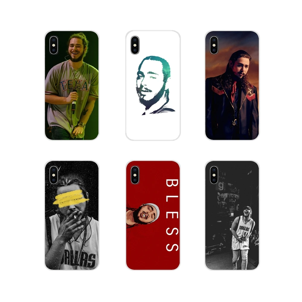 Фото Для Huawei Honor 4C 5C 6X 7 7A 7C 8 9 10 8C 8S 8X 9X 10I 20 Lite рro Post Malone аксессуары для - купить