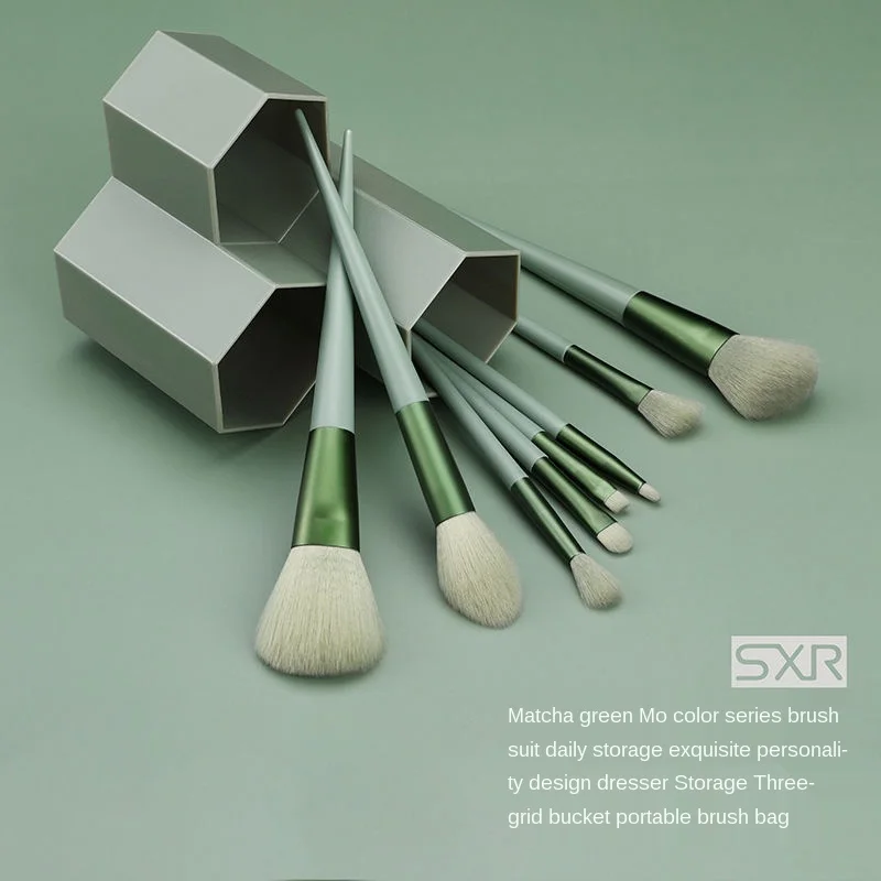 Makeup Brushes Set with Box Durable Eye Shadow Blush Loose Powder Foundation Makeup Brush Barrel Set Face Cosmetic Tools
Makeup Brushes Set with Box Durable Eye Shadow Blush Loose Powder Foundation Makeup Brush Barrel Set Face Cosmetic Tools