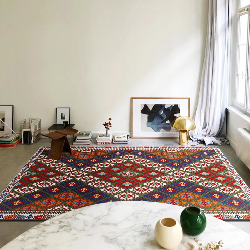 Bohemian ethnic style living room carpet bedroom bedside blanket study office retro floor mat Morocco rugs and carpets
Bohemian ethnic style living room carpet bedroom bedside blanket study office retro floor mat Morocco rugs and carpets