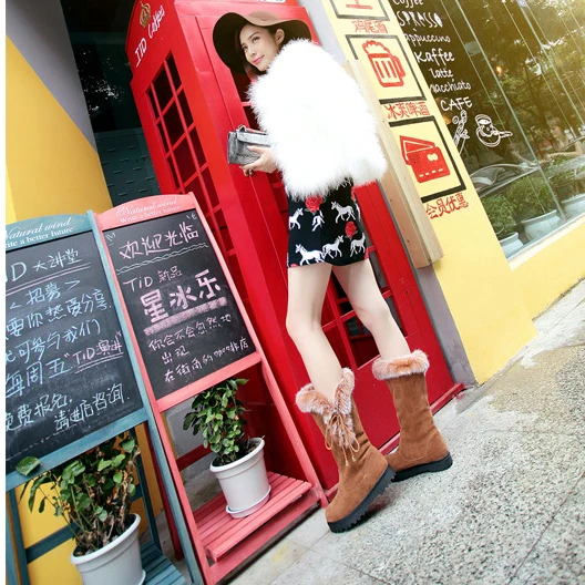 CEVABULE 2021 Rabbit Fur Collar Frosted High Boots Snow Boots Heel Casual Boots Botas De Mujer Knee High Boots Women Boots
CEVABULE 2021 Rabbit Fur Collar Frosted High Boots Snow Boots Heel Casual Boots Botas De Mujer Knee High Boots Women Boots