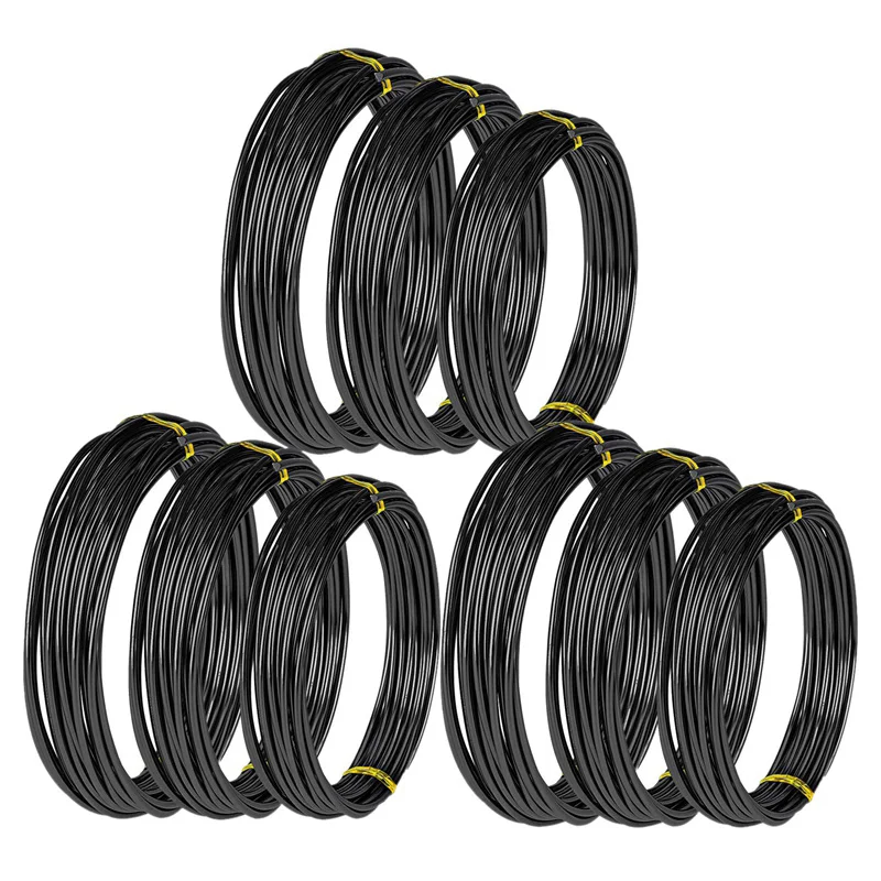 9 Rolls Total Bonsai Wires Anodized Aluminum Bonsai Training Wire with 3 Sizes1.0 1.5 2.0 mm
9 Rolls Total Bonsai Wires Anodized Aluminum Bonsai Training Wire with 3 Sizes1.0 1.5 2.0 mm