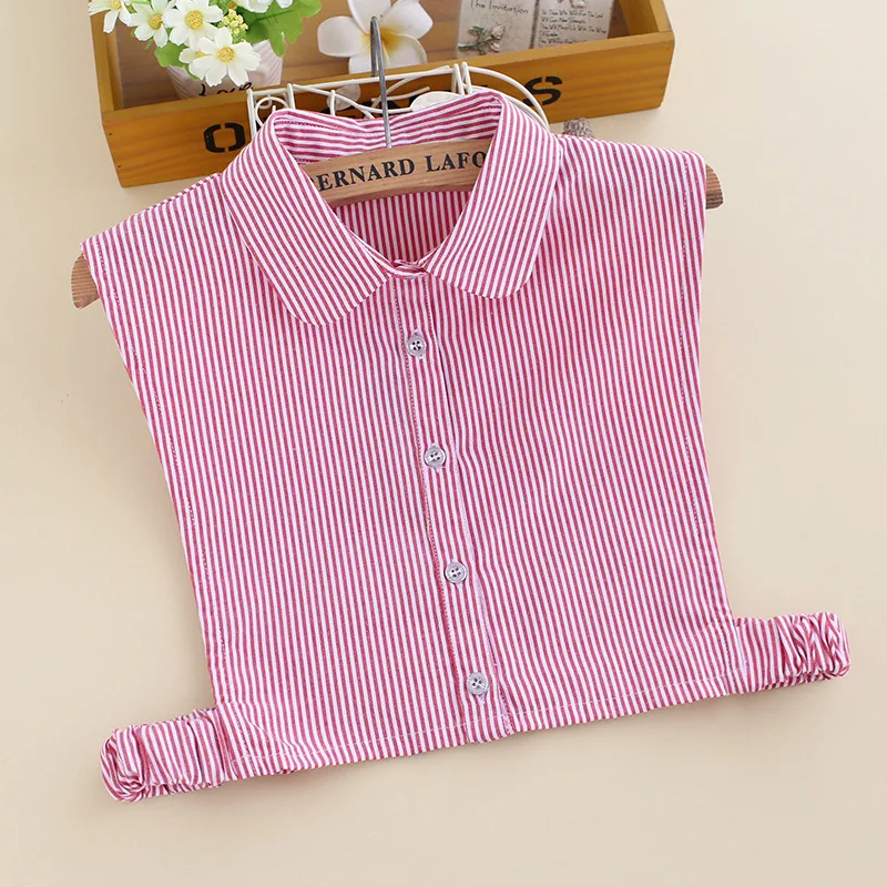 Adult Fake Collar for Women Detachable Collars Striped False Collar Shirt Tie Female Removable Blouse Half Shirt Nep Kraagie
Adult Fake Collar for Women Detachable Collars Striped False Collar Shirt Tie Female Removable Blouse Half Shirt Nep Kraagie