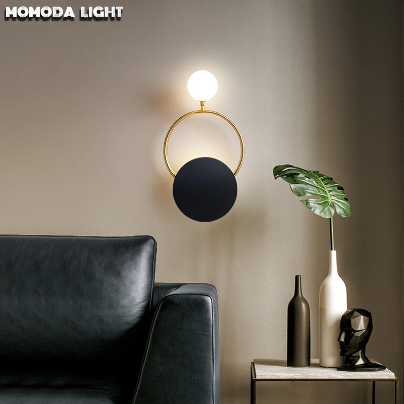 MOMODA Circle Copper LED Wall Light Modern Round Wall Lamps for Bedroom Living Room Study Bathroom Loft Corridor Luxury Lighting
MOMODA Circle Copper LED Wall Light Modern Round Wall Lamps for Bedroom Living Room Study Bathroom Loft Corridor Luxury Lighting